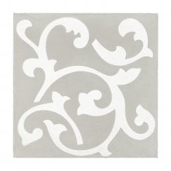Encaustic Vintage Legend Light 20cm x 20cm Wall & Floor Tile