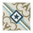 Encaustic Vintage Starcrest 20cm x 20cm Wall & Floor Tile