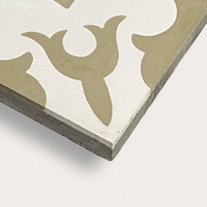 Encaustic Vintage Starcrest 20cm x 20cm Wall & Floor Tile