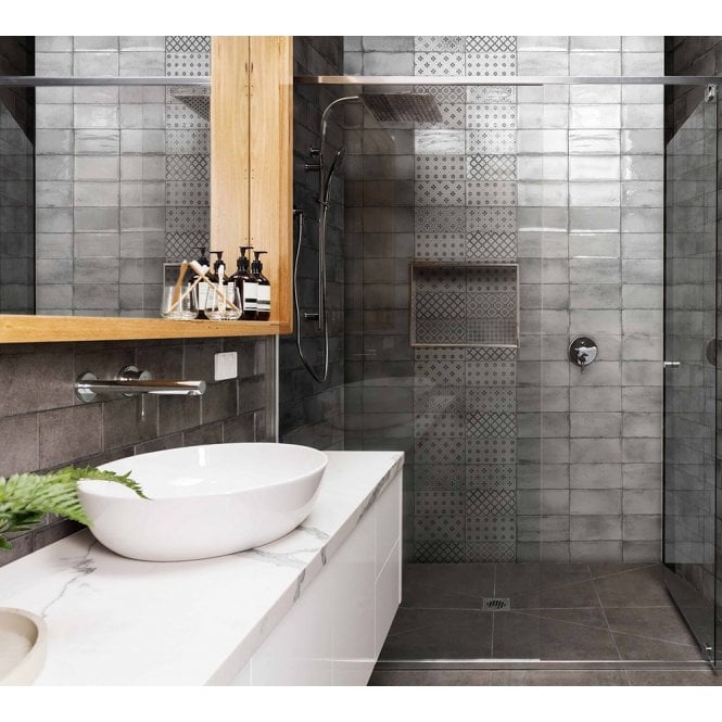 Vita Natura Decor Mix Gloss 10cm x 20cm Wall Tile