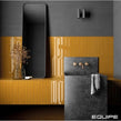 Equipe Vitral Axis Honey Reactive 5cm x 40cm Wall Tile