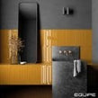 Equipe Vitral Axis Honey Reactive 5cm x 40cm Wall Tile