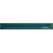 Equipe Vitral Axis Petrol Reactive 5cm x 40cm Wall Tile