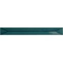 Equipe Vitral Axis Petrol Reactive 5cm x 40cm Wall Tile