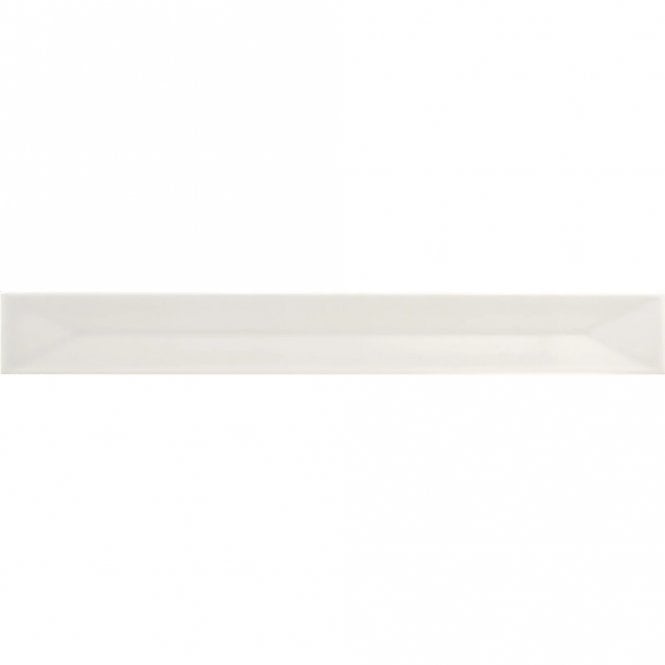 Equipe Vitral Axis Snow 5cm x 40cm Wall Tile