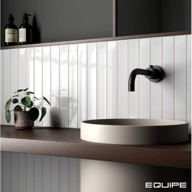 Equipe Vitral Axis Snow 5cm x 40cm Wall Tile