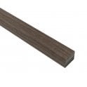 Walnut Brown Corner Line Wood Panel 2.6cm x 240cm x 21mm