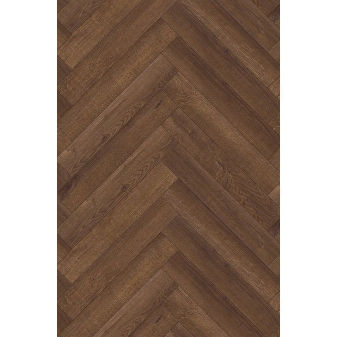 Walnut Herringbone Laminate 10cm x 60cm x 8mm (1.8 Sq/M Per Pack)