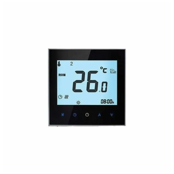 Warmtoes Black SQ Wi‐Fi – Pro Thermostat (BHT‐1000‐GBLW)