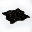 Wave Black Gloss 28.5cm x 30cm Wall Tile