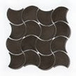 Wave Grey Gloss 28.5cm x 30cm Wall Tile
