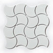 Wave White Matt 28.5cm x 30cm Wall Tile