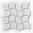 Wave White Matt 28.5cm x 30cm Wall Tile