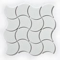 Wave White Matt 28.5cm x 30cm Wall Tile