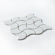 Wave White Matt 28.5cm x 30cm Wall Tile