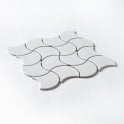 Wave White Matt 28.5cm x 30cm Wall Tile