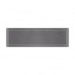 British Ceramic Tile Webb Grey Bevel Gloss Metro V&A 14.8cm x 49.8cm Wall Tile