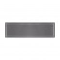 British Ceramic Tile Webb Grey Bevel Gloss Metro V&A 14.8cm x 49.8cm Wall Tile