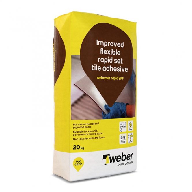 Weberset Rapid SPF White 20kg