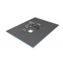 Tile Bank Wet Room Shower Tray Kit 800mm x 1200mm Offset Drain 20mm