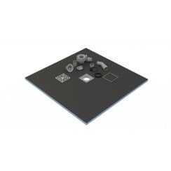 Tile Bank Wet Room Shower Tray Kit 800mm x 1500mm Centre 25mm