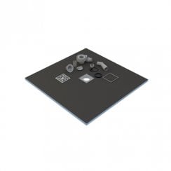 Tile Bank Wet Room Shower Tray Kit 900 x 1200mm Centre 20mm