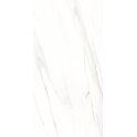 Whisper White Marble Effect Rectified Gloss Porcelain 30cm x 60cm Wall and Floor Tile