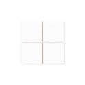 White Gloss 10.8cm x 10.8cm Wall Tile