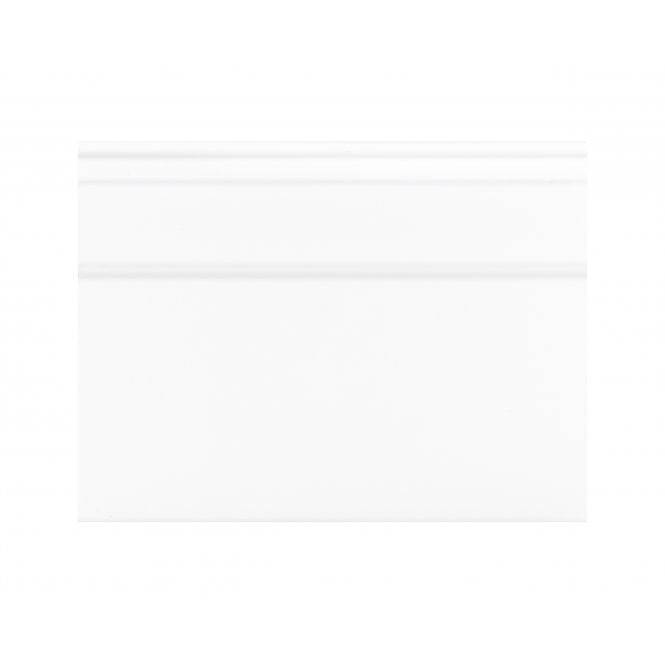 White Gloss 15cm x 20cm Skirting Tile