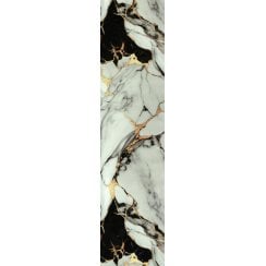 White Marble Golden Showerboard 240cm x 60cm x 10mm - BOX DEAL