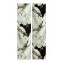 White Marble Golden Showerboard 240cm x 60cm x 10mm - BOX DEAL