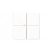 White Matt 10.8cm x 10.8cm Wall Tile