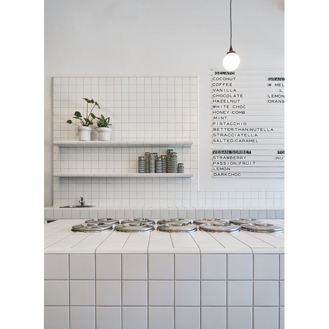 White Matt 10.8cm x 10.8cm Wall Tile