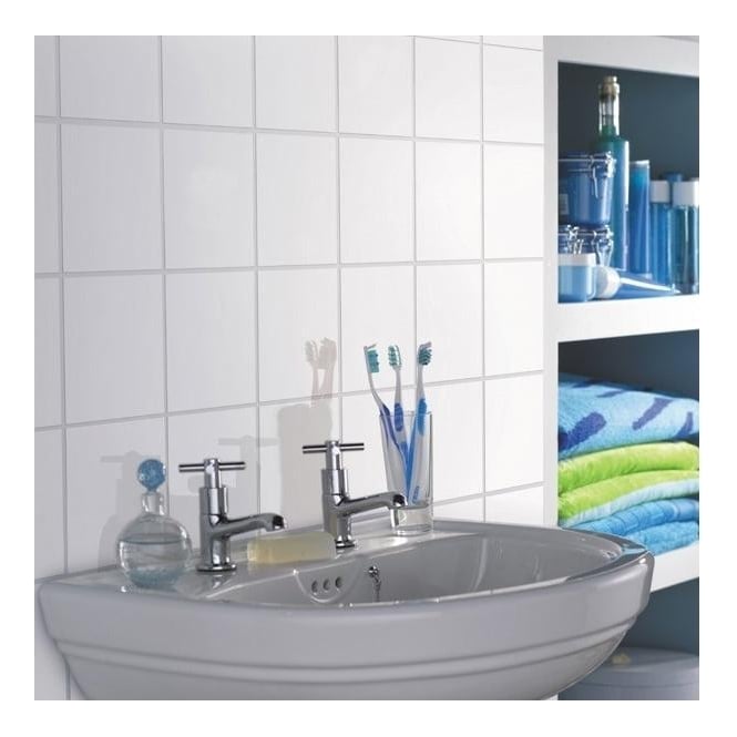 White Matt 30cm x 45cm Wall Tile