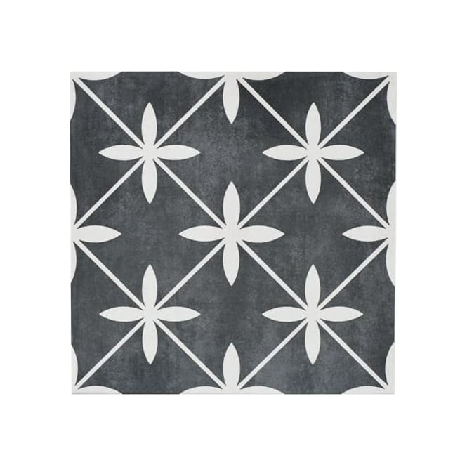 Whittaker Charcoal 33cm x 33cm Floor Tile