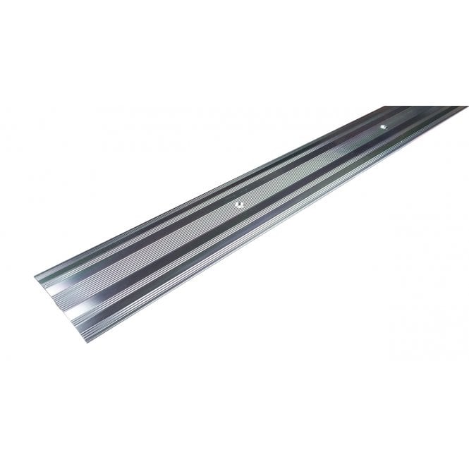 Tile Bank Wide Tile Plate Bright Silver 60mm(W) x 0.9m