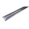 Tile Bank Wide Tile Plate Bright Silver 60mm(W) x 0.9m