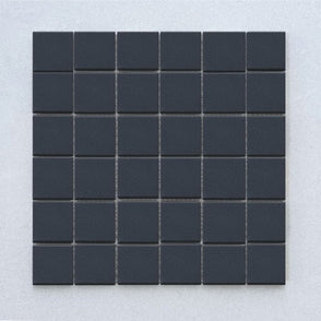 Winston Midnight 30.6cm x 30.6cm (4.8cm x 4.8cm) Mosaic Tile