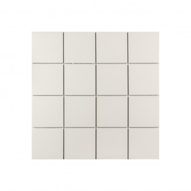Winston Snow 39.4cm x 39.4cm XL (9.5cm x 9.5cm) Mosaic Tile