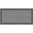 Winston Snow and Midnight Chequer 30.6cm x 30.6cm (4.8cm x 4.8cm) Mosaic Tile