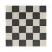 Winston Snow and Midnight Chequer 30.6cm x 30.6cm (4.8cm x 4.8cm) Mosaic Tile