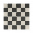 Winston Snow and Midnight Chequer 30.6cm x 30.6cm (4.8cm x 4.8cm) Mosaic Tile