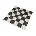 Winston Snow and Midnight Chequer 30.6cm x 30.6cm (4.8cm x 4.8cm) Mosaic Tile