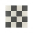 Winston Snow and Midnight Chequer 39.4cm x 39.4cm (9.5cm x 9.5cm) XL Mosaic Tile