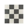 Winston Snow and Midnight Chequer 39.4cm x 39.4cm (9.5cm x 9.5cm) XL Mosaic Tile