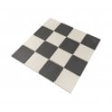 Winston Snow and Midnight Chequer 39.4cm x 39.4cm (9.5cm x 9.5cm) XL Mosaic Tile