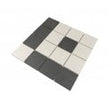 Winston Snow and Midnight Enfield 39.4cm x 39.4cm (9.5cm x 9.5cm) XL Mosaic Tile