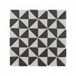 Winston Snow and Midnight Matlock 27.5cm x 27.5cm Mosaic Tile