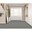 Winston Snow and Midnight Matlock 27.5cm x 27.5cm Mosaic Tile