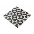Winston Snow and Midnight Matlock 27.5cm x 27.5cm Mosaic Tile